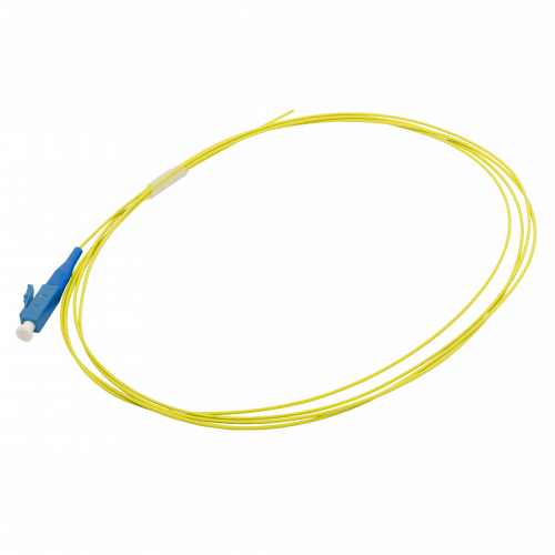 LANMASTER LC optical pigtail, UPC, OS2 single-mode, 1.5 m